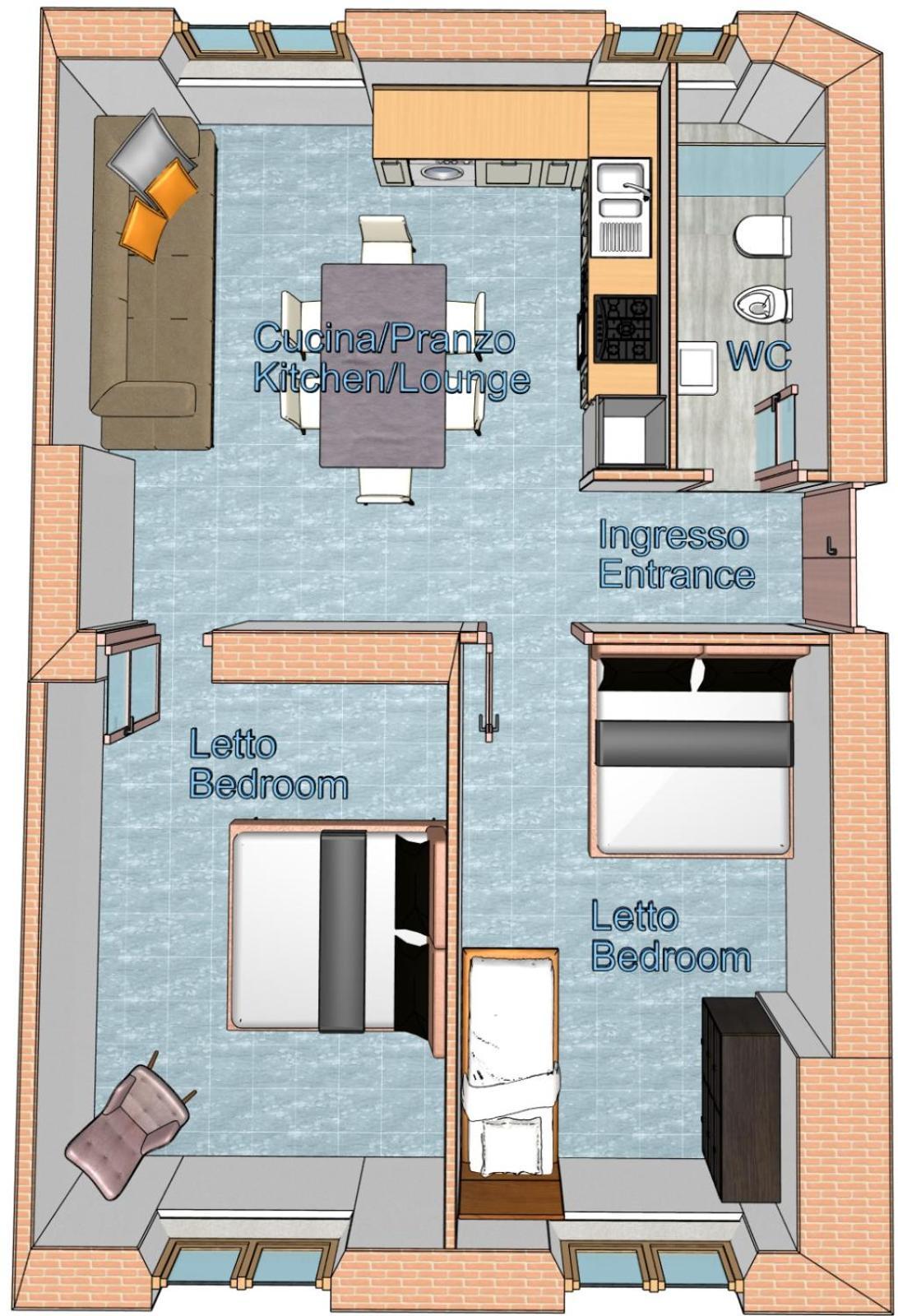 Appartamento Via Grandi - Free Gated Parking - 5 Minutes From Center Lucca Esterno foto